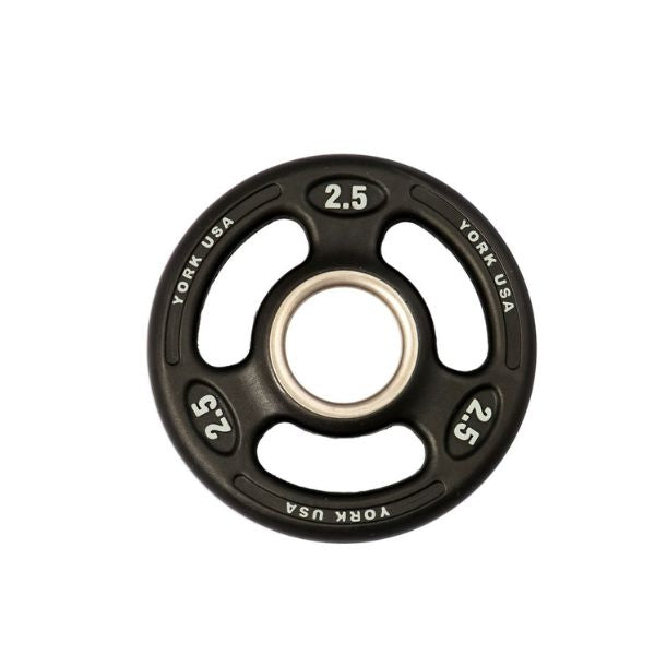 York Barbell 2.5lb ISO Grip Urethane Plate