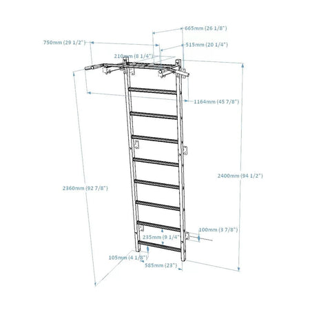BenchK Stall Bar 721B