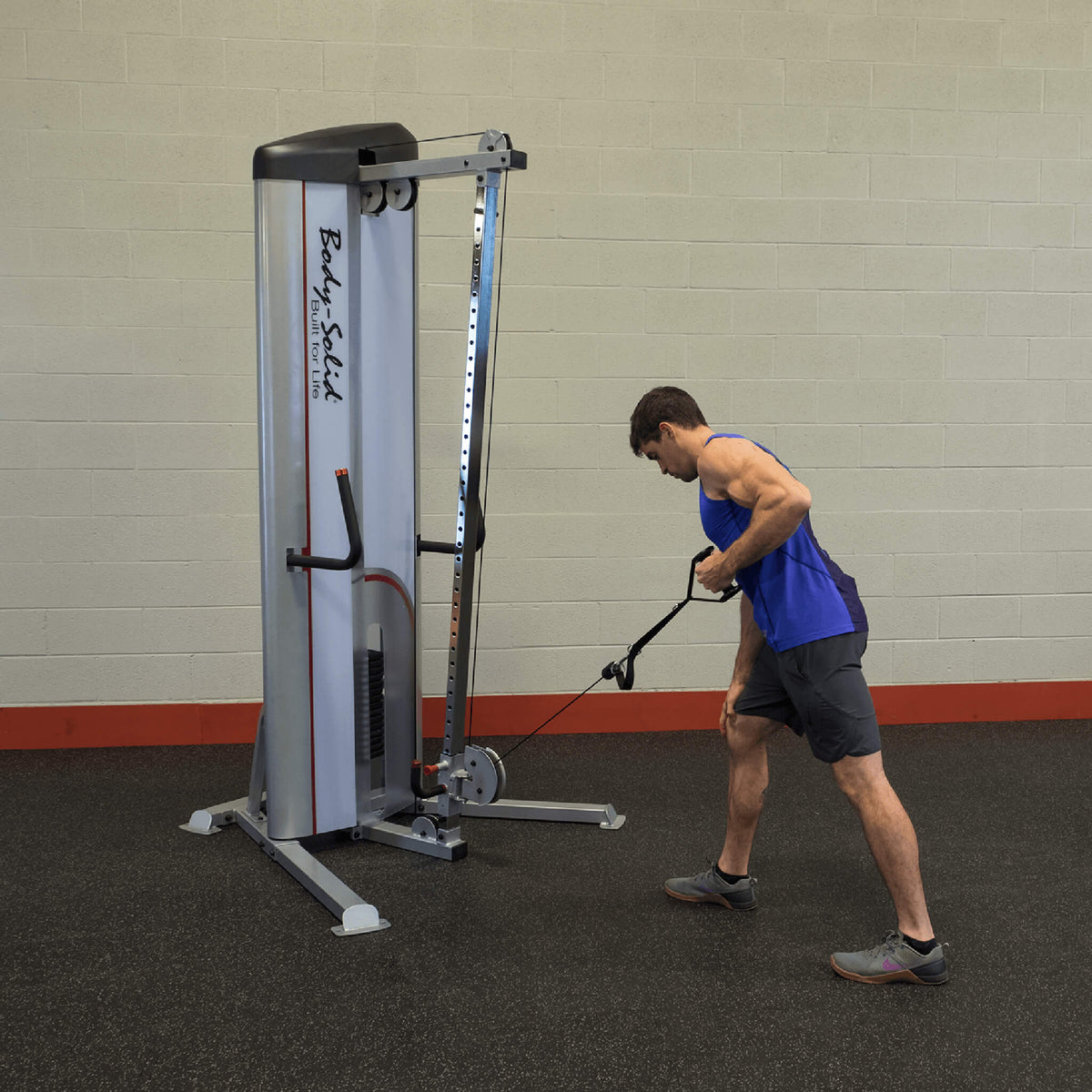 body solid cable column s2cc low row