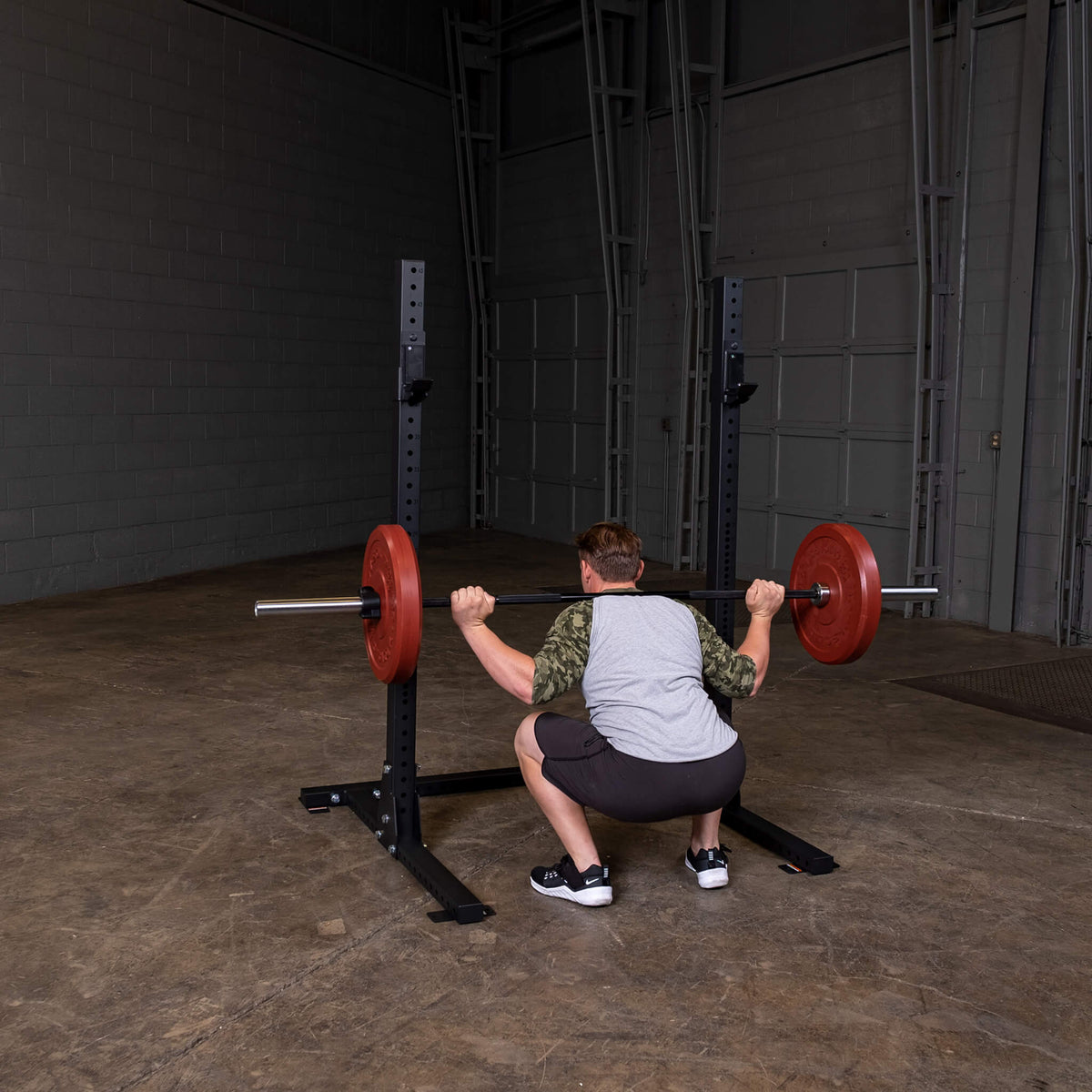 body solid commercial squat stand spr250 squat