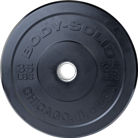 Body Solid Extreme Chicago Bumper Plates 260 Lb. Set