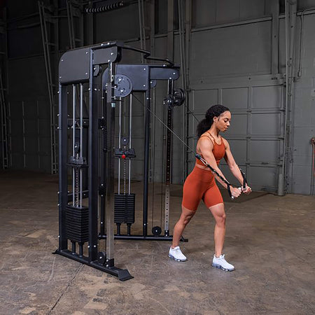 body solid functional trainer gft100 high crossover
