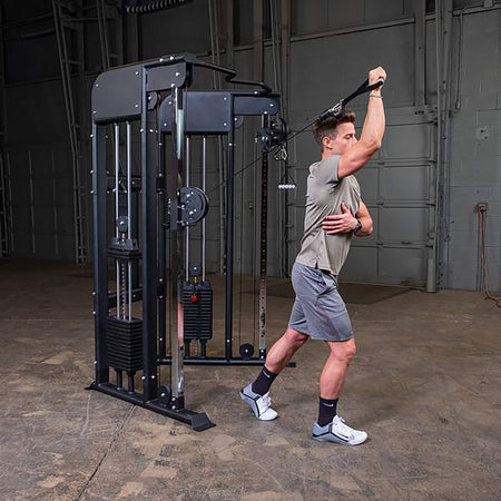 body solid functional trainer gft100 triceps extension