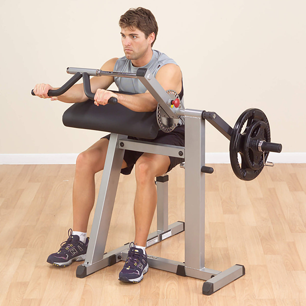 body solid gcbt380 cam series triceps extension