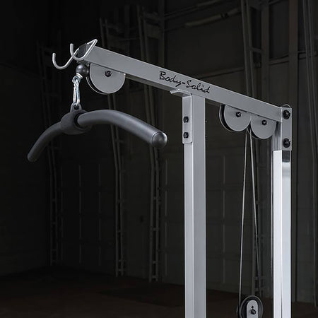 body solid glm83 lat pulldown bar