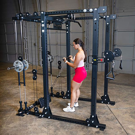 body solid gprft plate loaded functional trainer attachment biceps curl