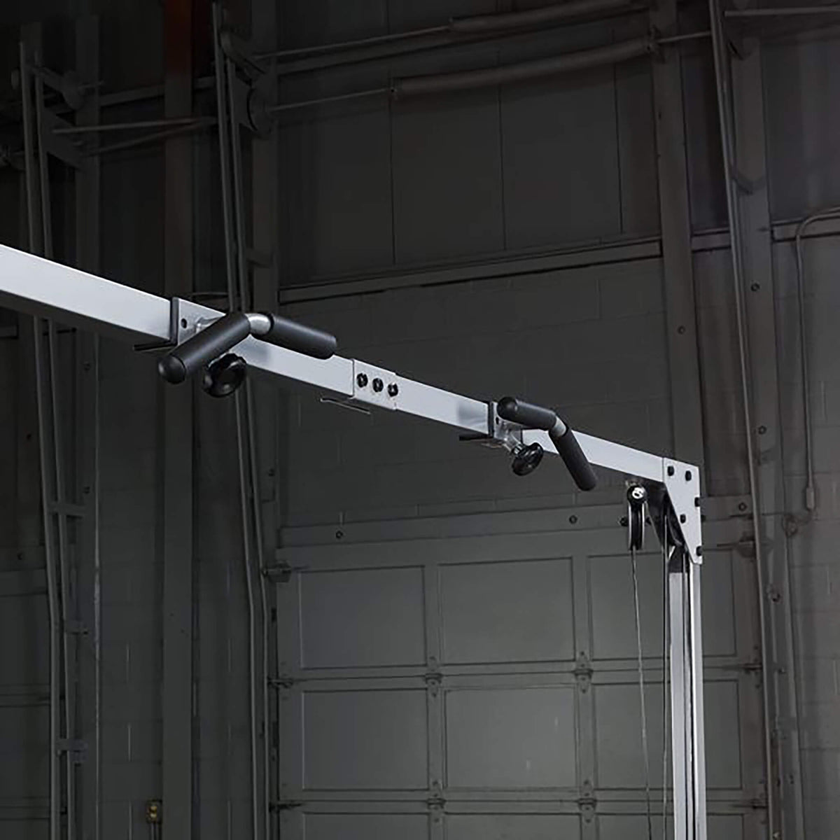 body solid pcco90x cable crossover machine pullup bar