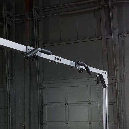 body solid pcco90x cable crossover machine pullup bar