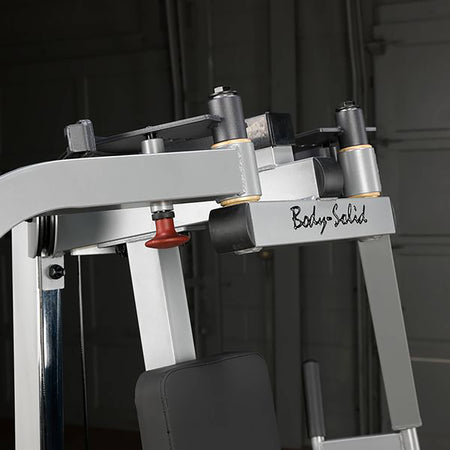 body solid plate loaded pec machine steel frame