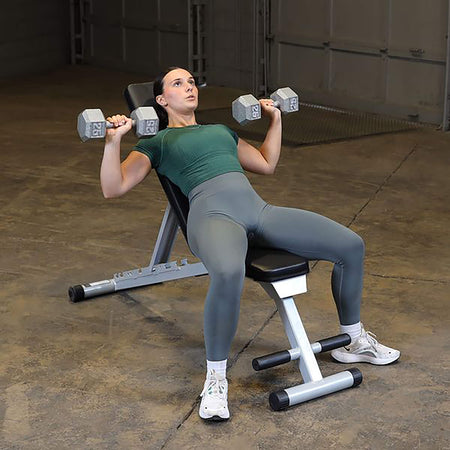body solid powerline folding fid bench pfid125x incline press