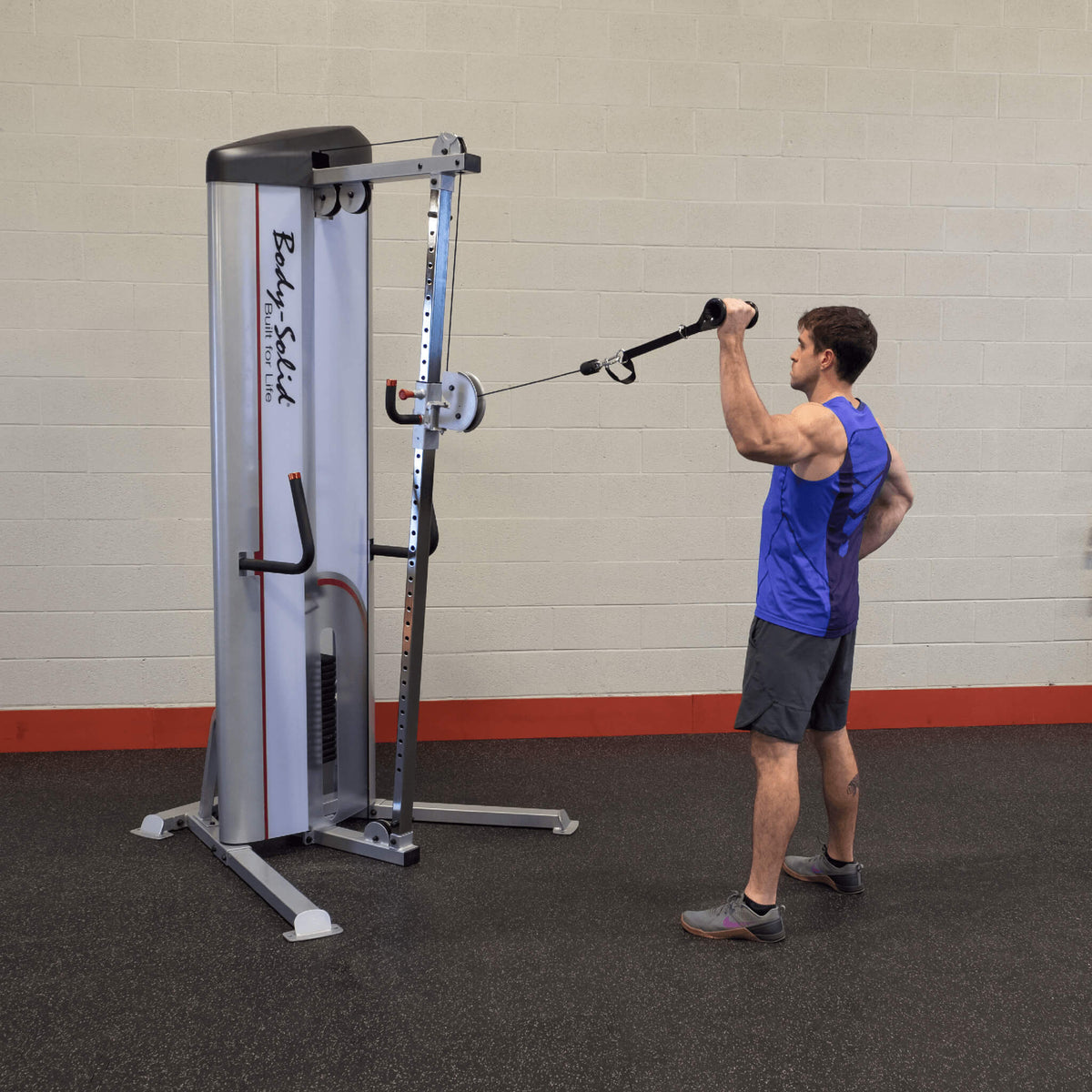 body solid pro clubline cable column s2cc shoulder rotation