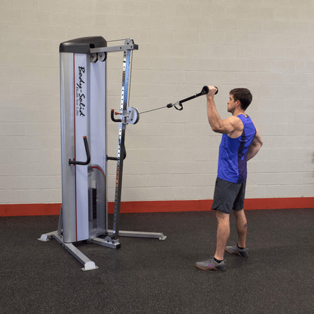 body solid pro clubline cable column s2cc shoulder rotation