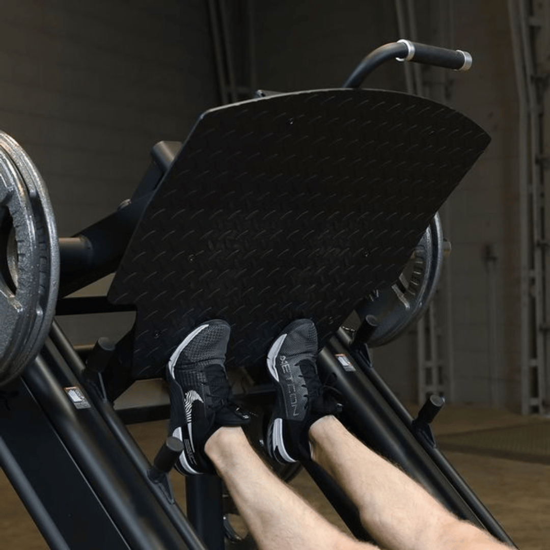 body solid pro clubline leg press sglp500 footplate