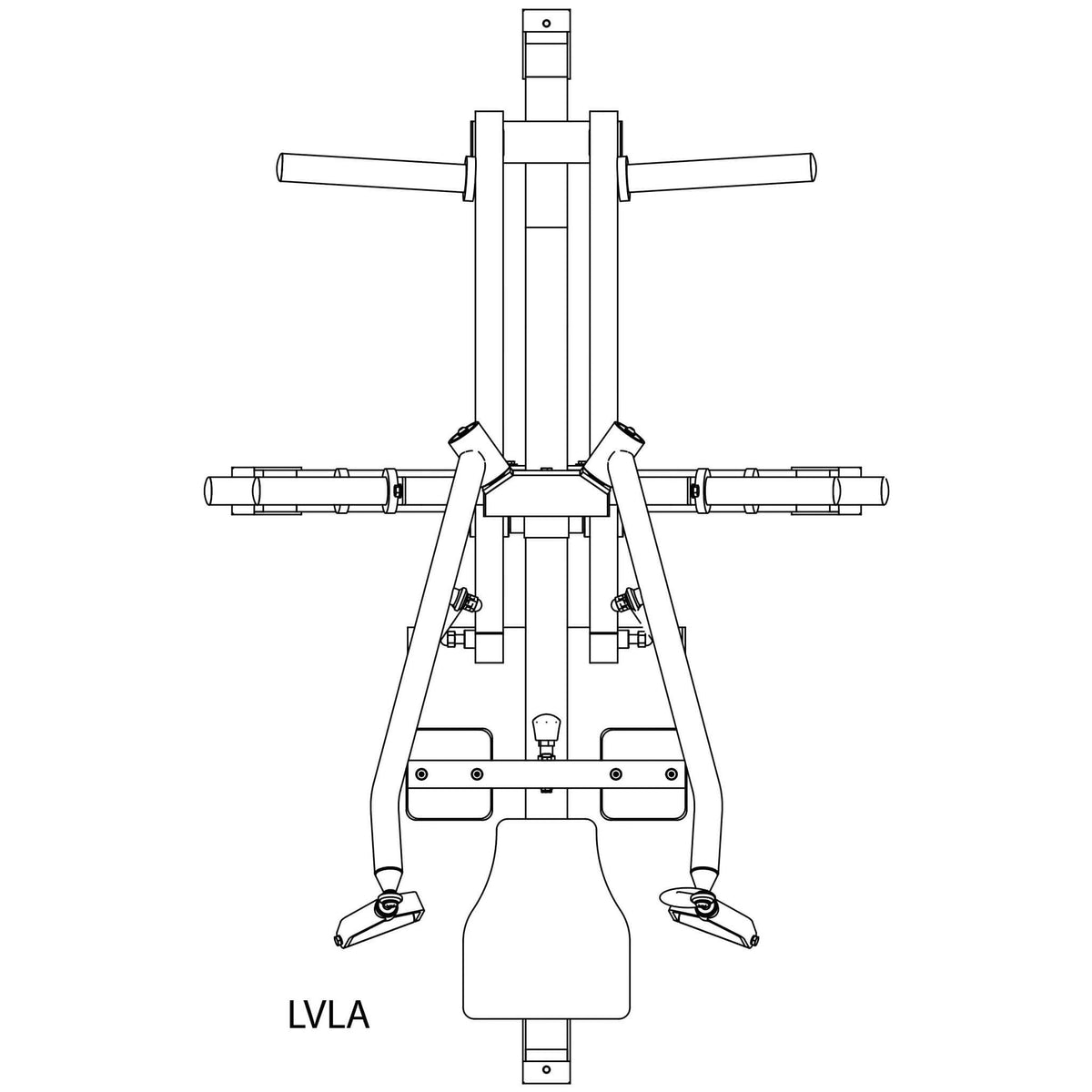 body solid pro clubline leverage lat pulldown dimensions