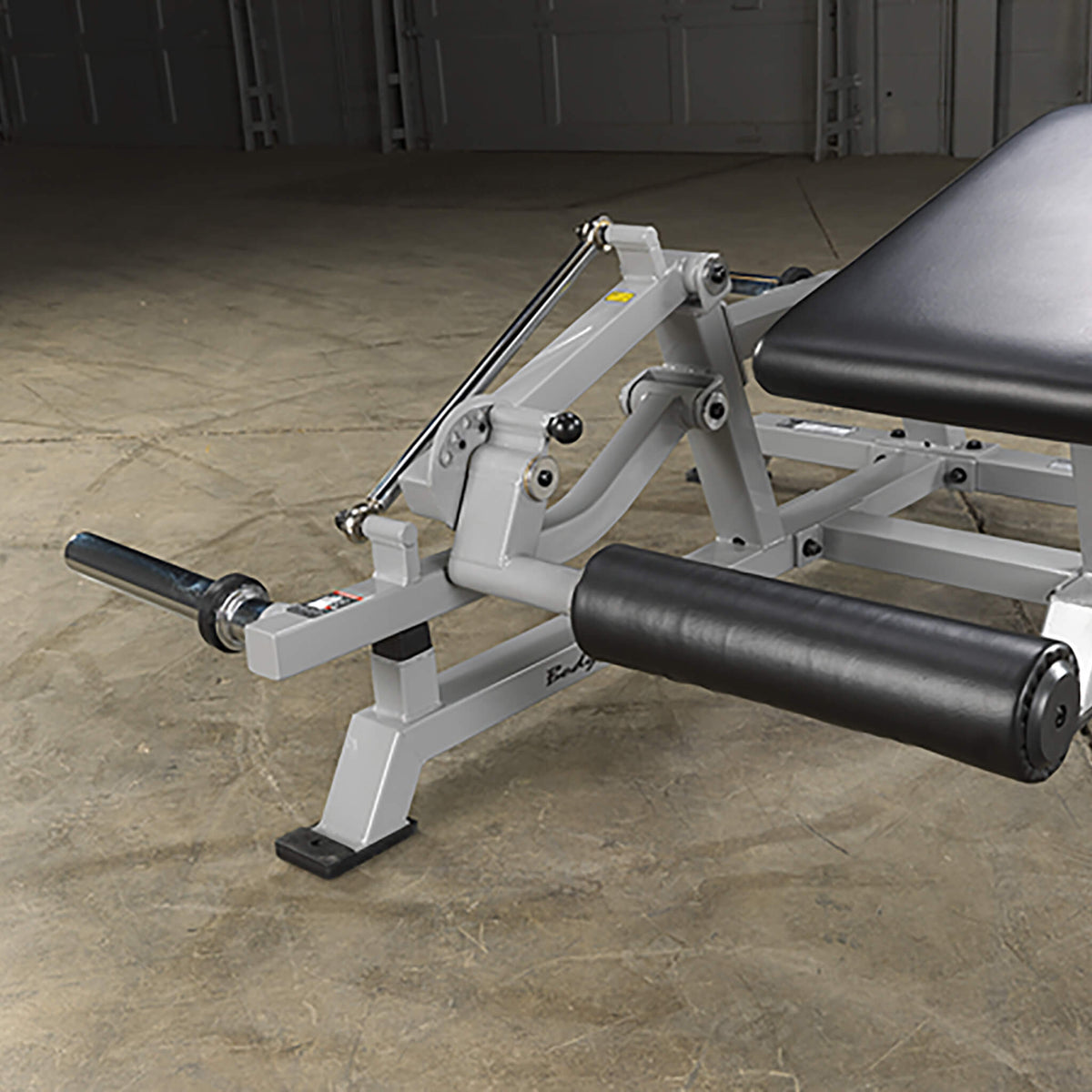 body solid pro clubline leverage leg curl lvlc foot rollers