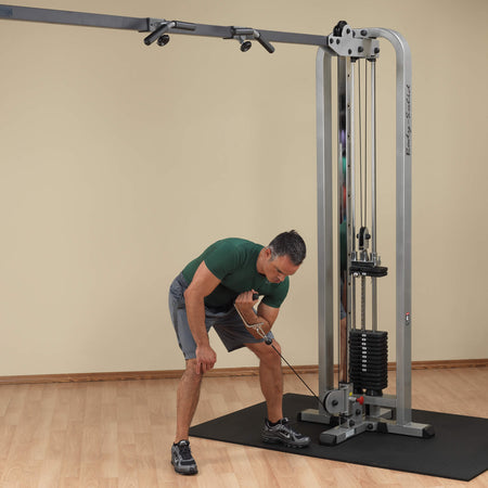 body solid pro clubline scc1200g cable crossover con curl