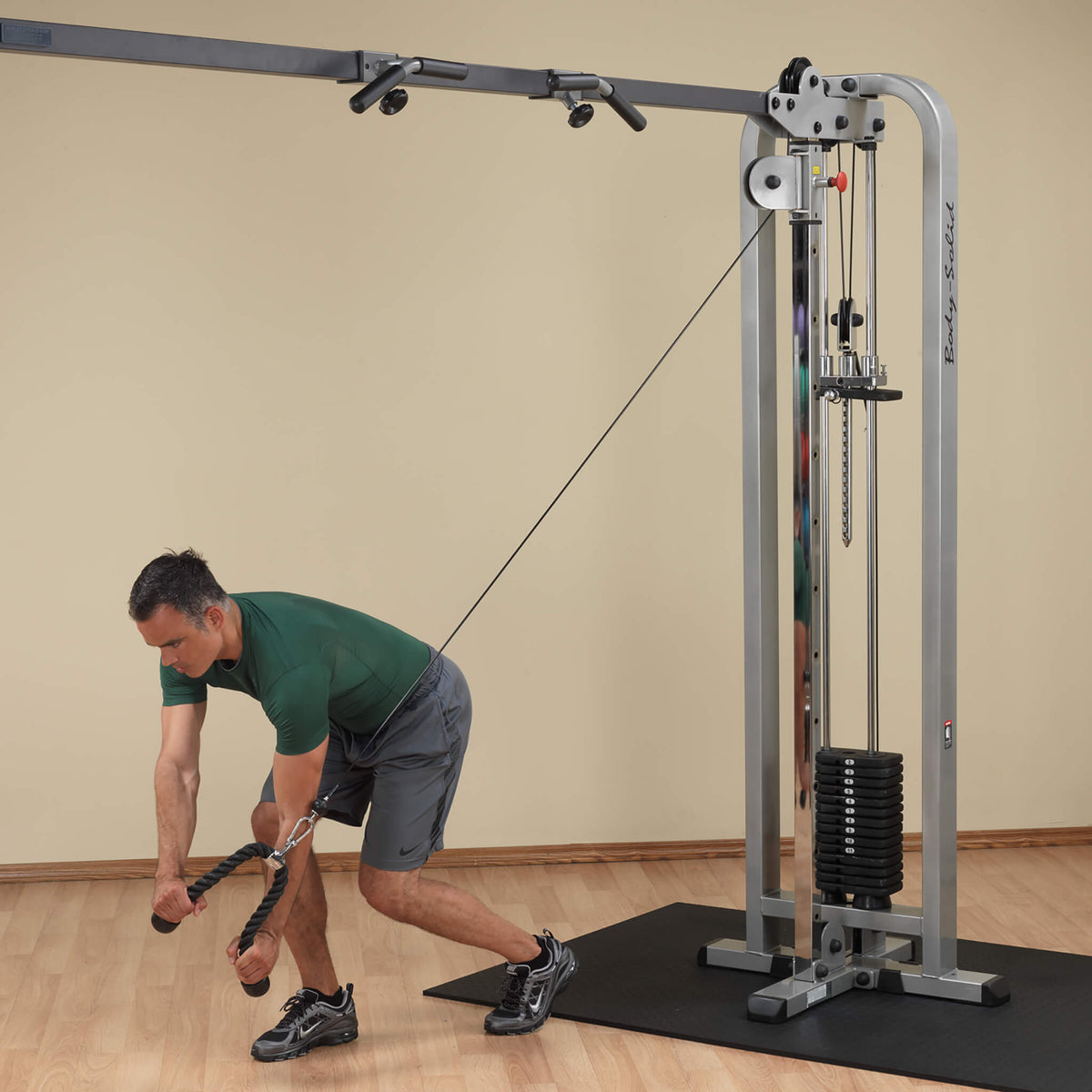 body solid pro clubline scc1200g cable crossover cross body chop