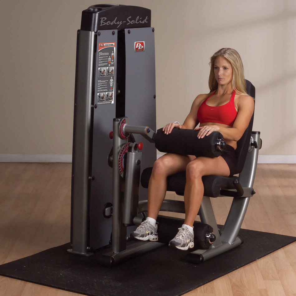 body solid pro dual dlec sf leg curl workout