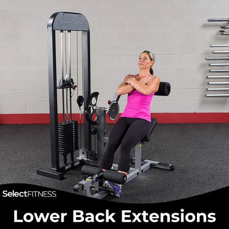body solid pro select ab back extensions