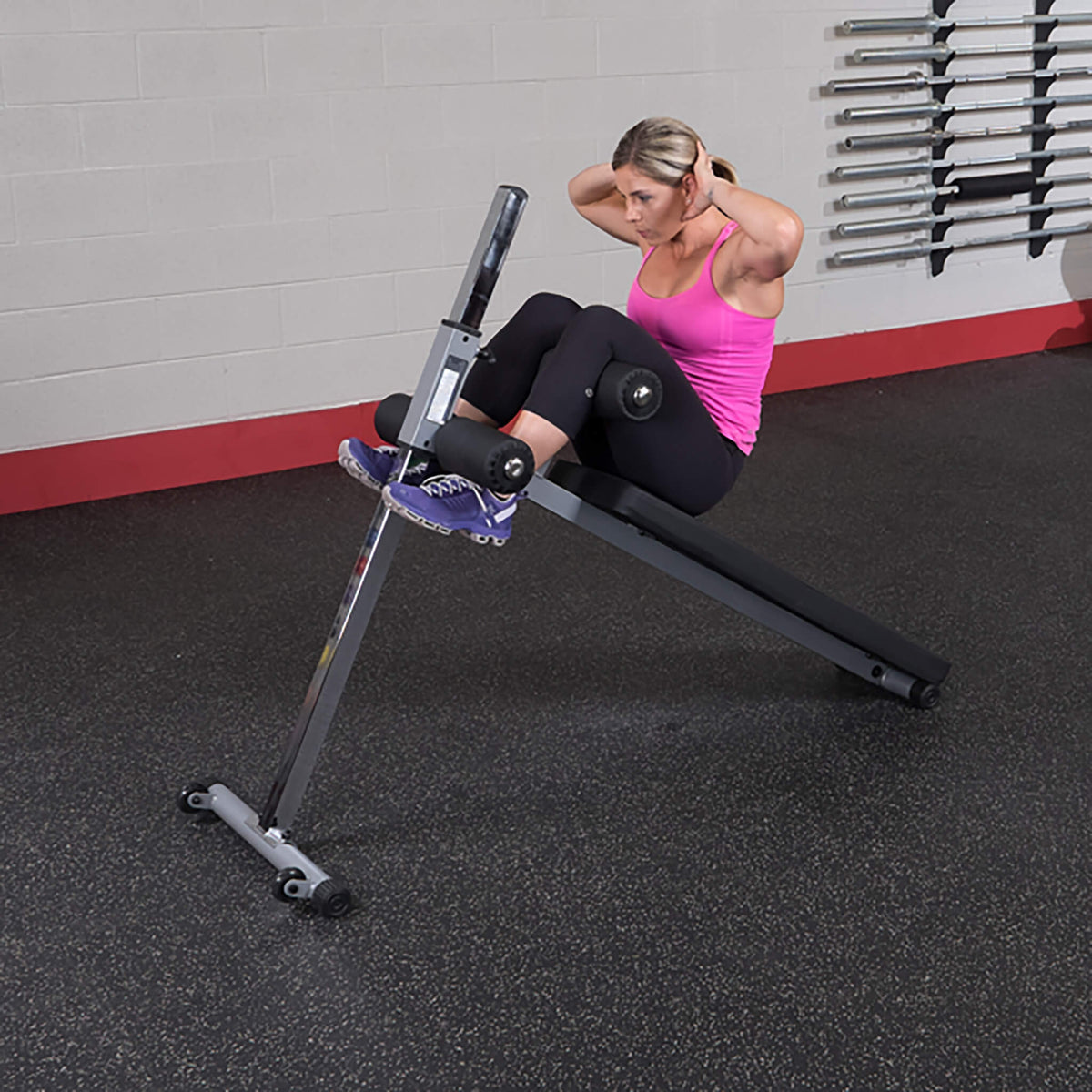 body solid pro style ab board gab60 ab crunch