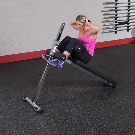 body solid pro style ab board gab60 ab crunch