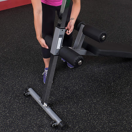 body solid pro style ab board gab60 adjusting
