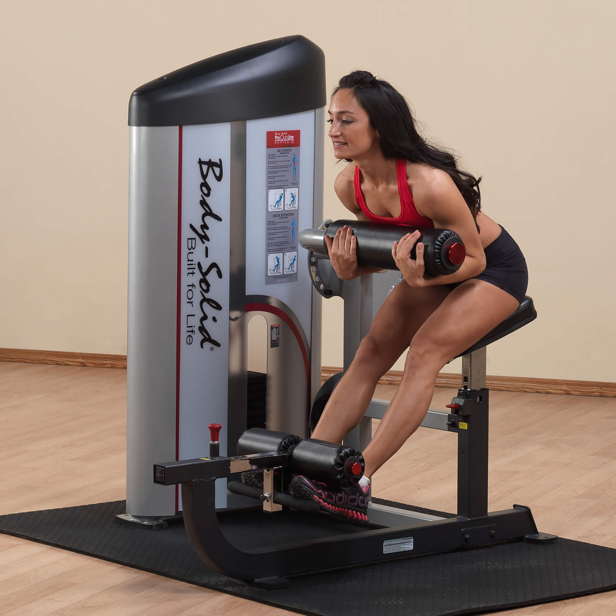 body solid s2abb ab and back machine crunch exercise