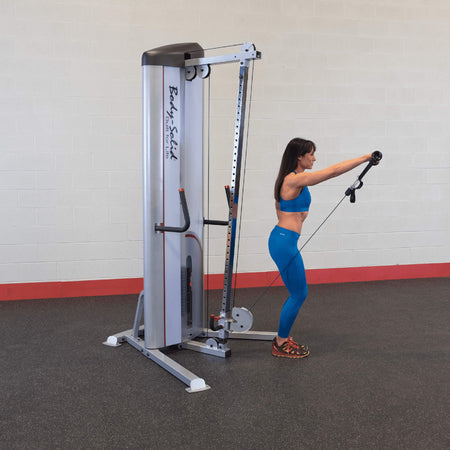 body solid s2cc pro clubline cable column front delt