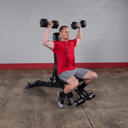 body solid sfid425 pro clubline shoulder press