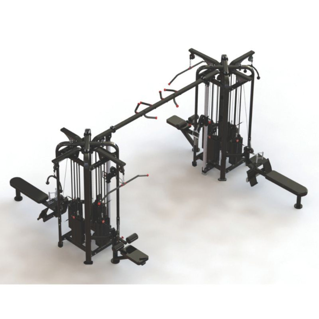 body solid sjg800 8-stack jungle gym
