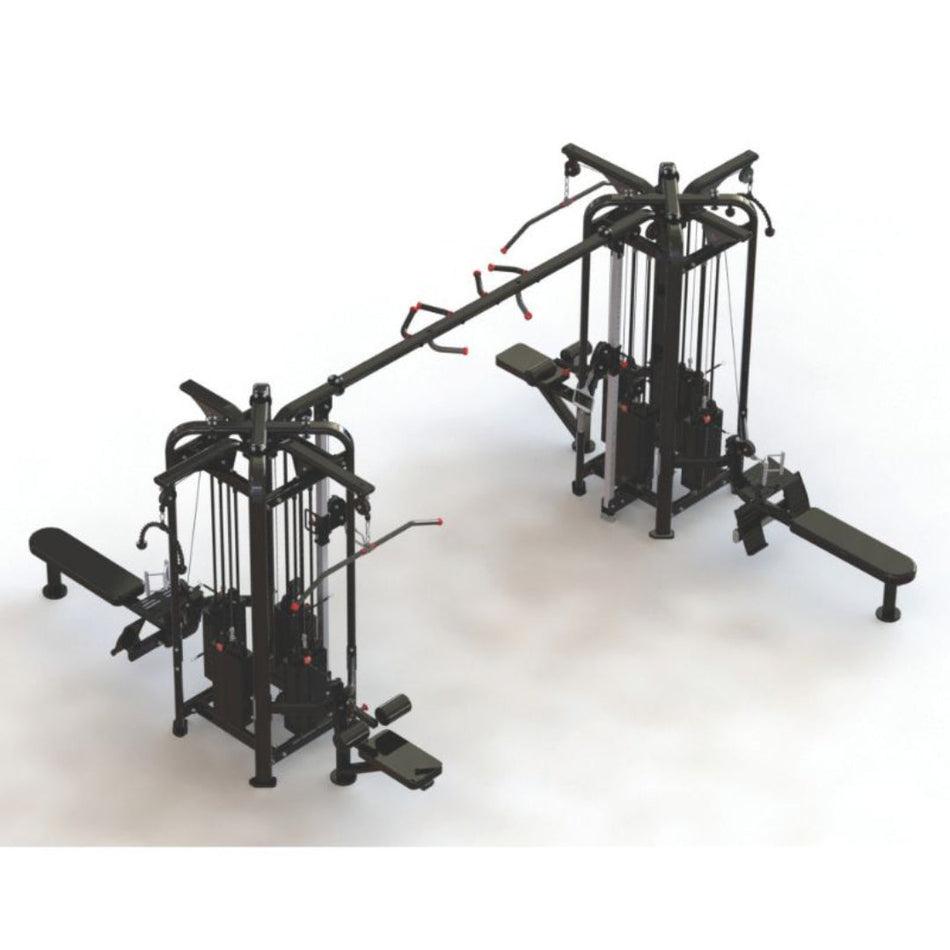 body solid sjg800 8-stack jungle gym