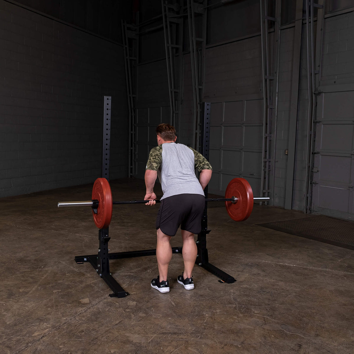 body solid spr250 commercial squat stand deadlift