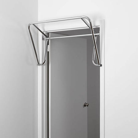 body solid tools doorway chinning bar pub34 installed in doorwar