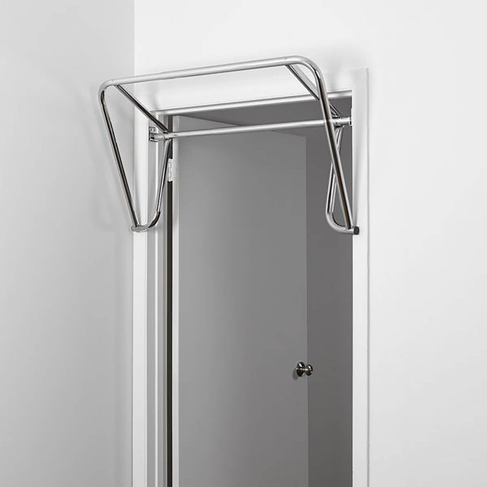 body solid tools doorway chinning bar pub34 installed in doorwar