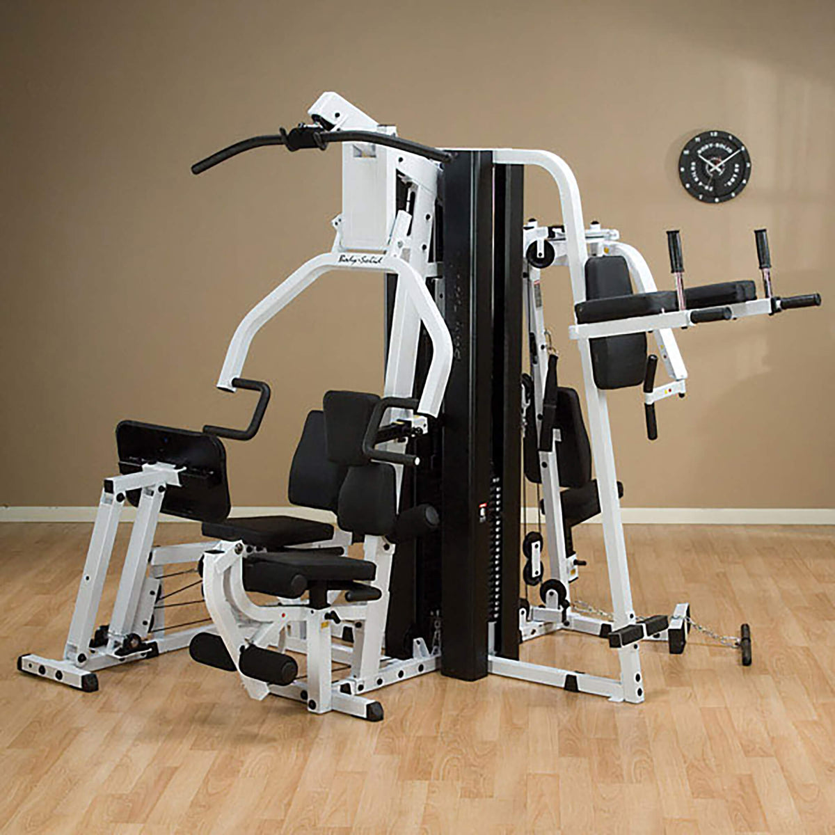 body solid vkr30 vertical knee raise station with exm3000lps empty