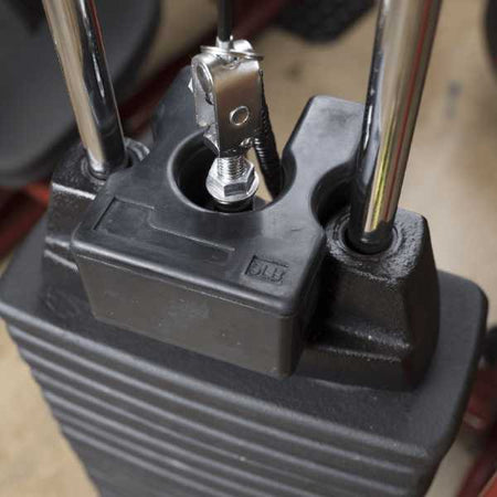 body-solid wsa5 weight stack adapter plate attached