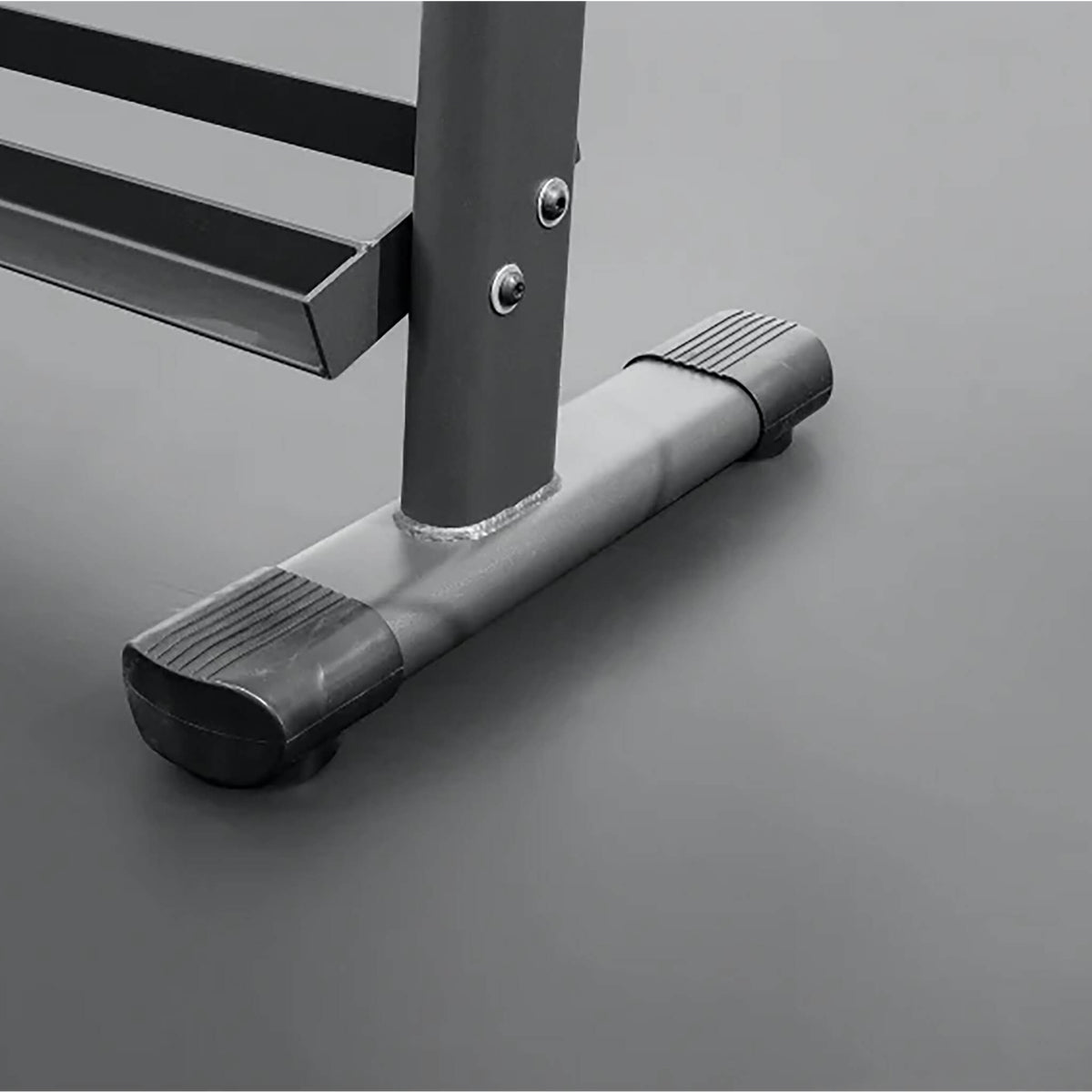 bodykore 5-50lb dumbbell rack g241 rubber foot pads