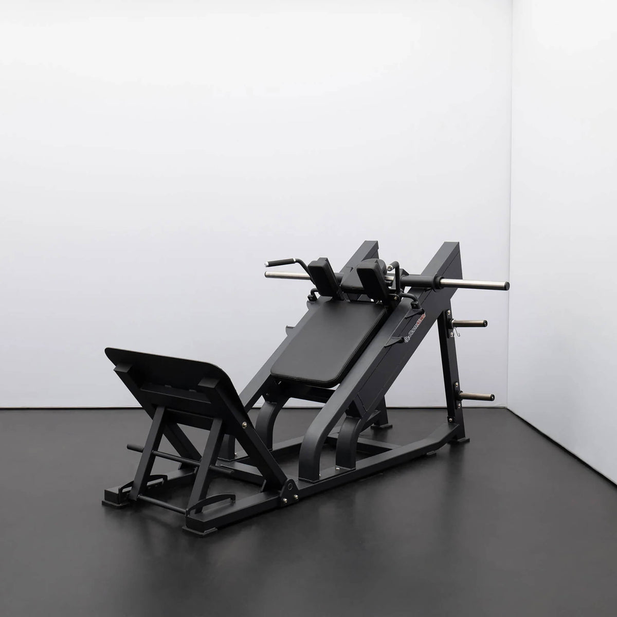 bodykore adjustable hack squat fl1811 corner view