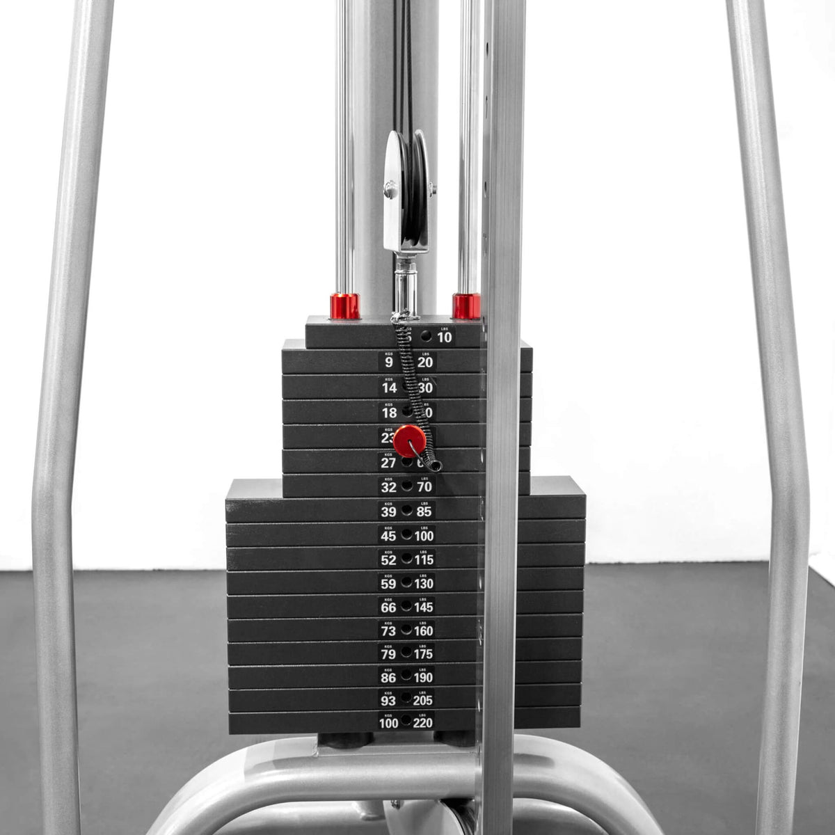 bodykore alliance series g502 cable crossover 2x 220 weight stack