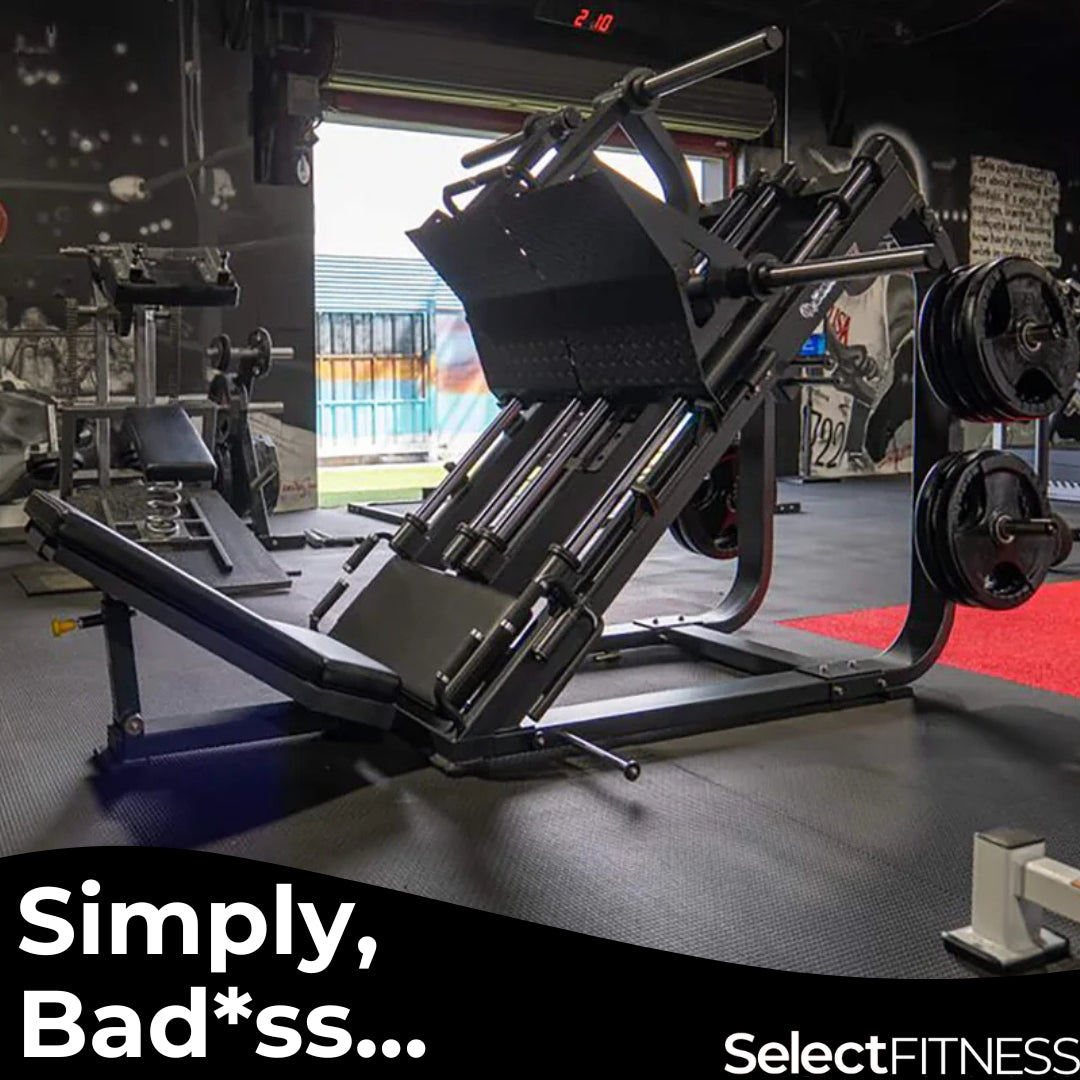 bodykore fl1801 iso leg-press lifestyle in gym