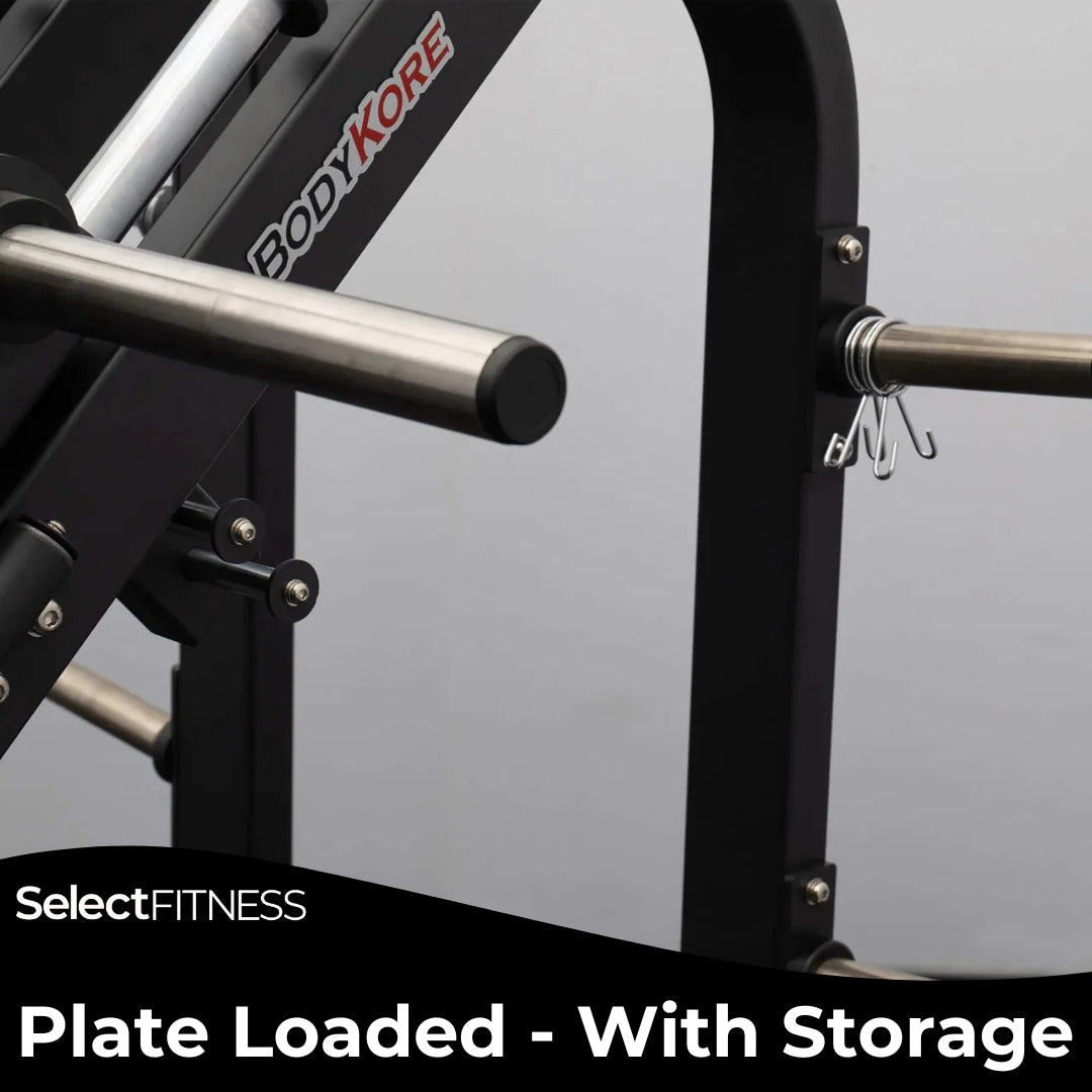 bodykore fl1801 plate loaded leg press