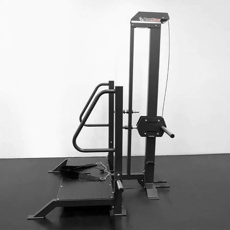bodykore fl1834 belt squat machine side view