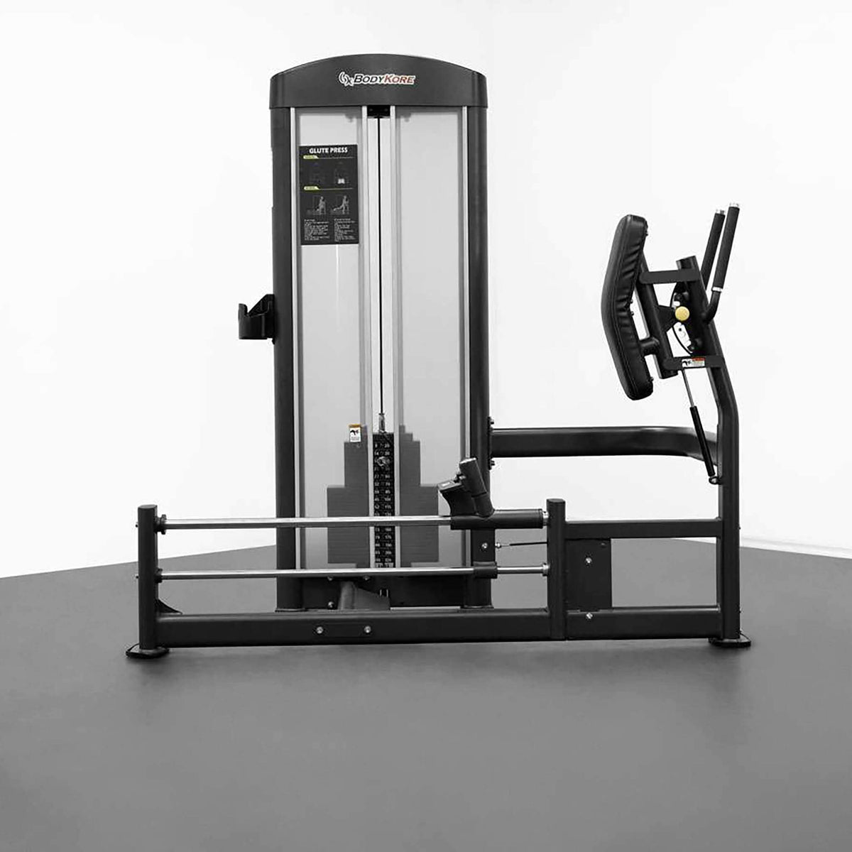 bodykore gr618 selectorized rear kick full view