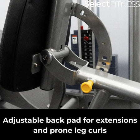 bodykore gr643 laying leg curl extension combo back adjustment