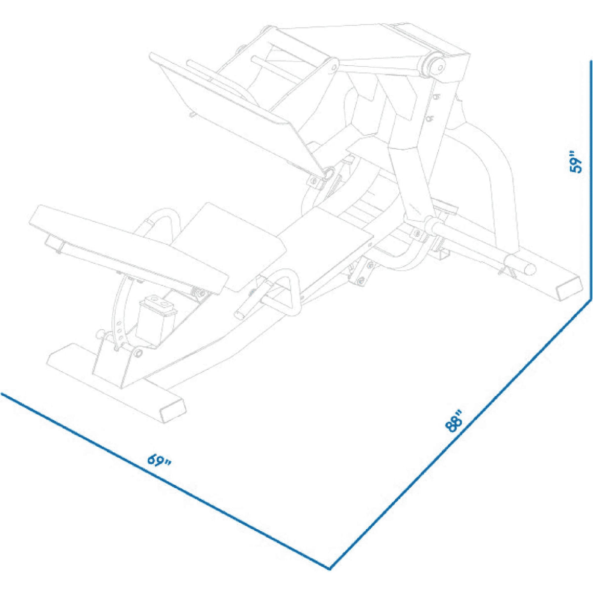bodykore gr808 dimensions