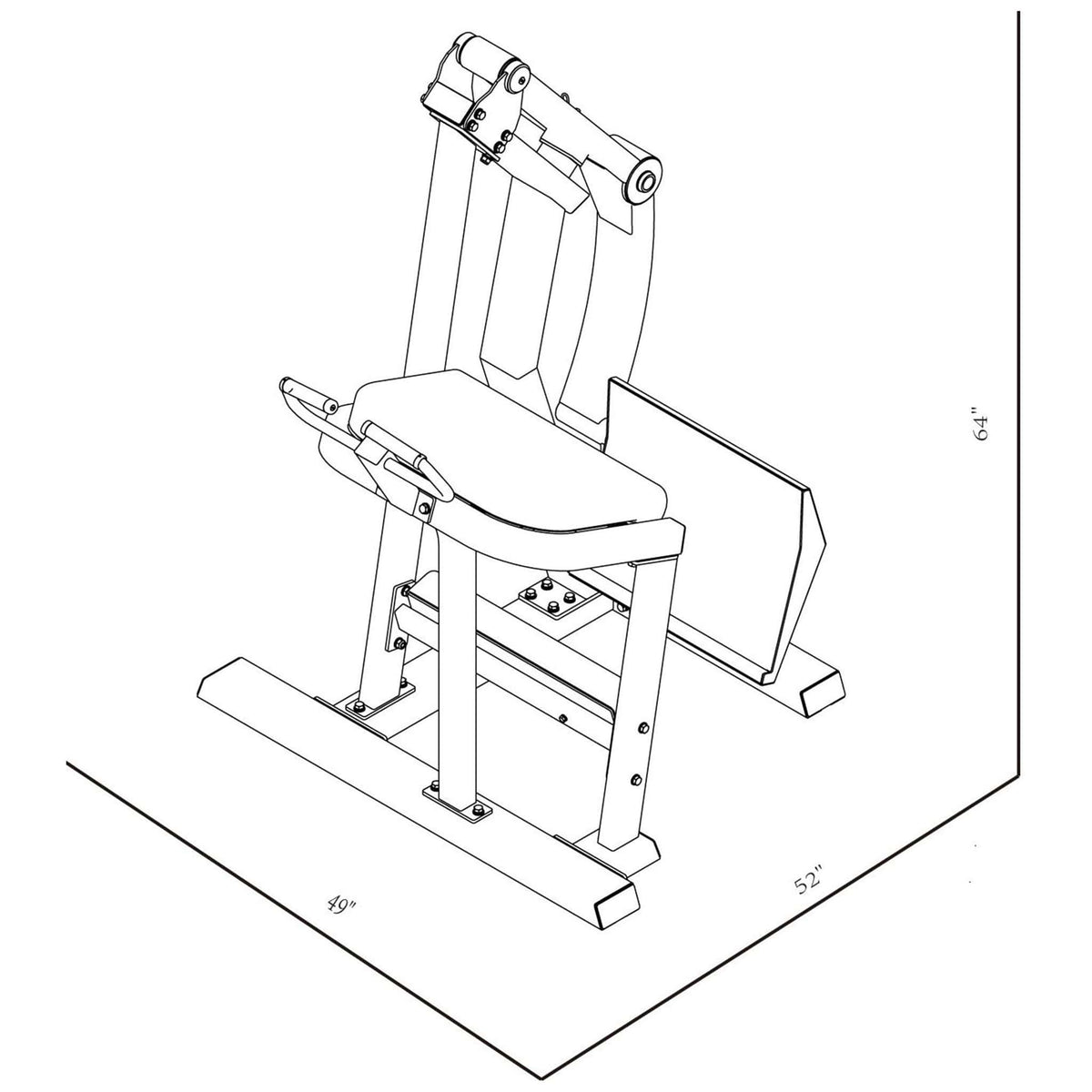 bodykore gr810 dimension