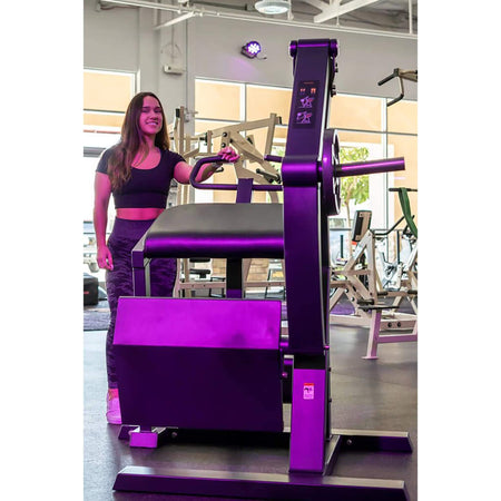 bodykore gr810 rear kick with woman on gym