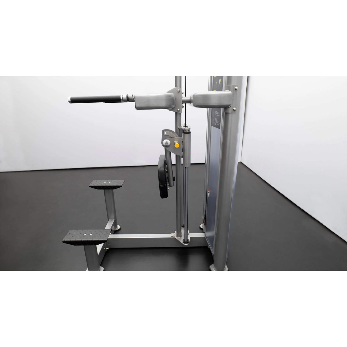 bodykore isolation series gr636 chin dip assist silver side view