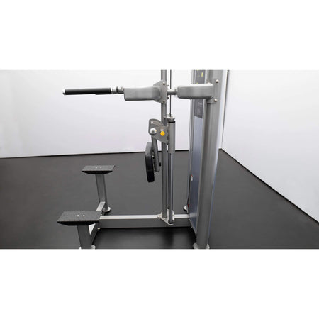 bodykore isolation series gr636 chin dip assist silver side view