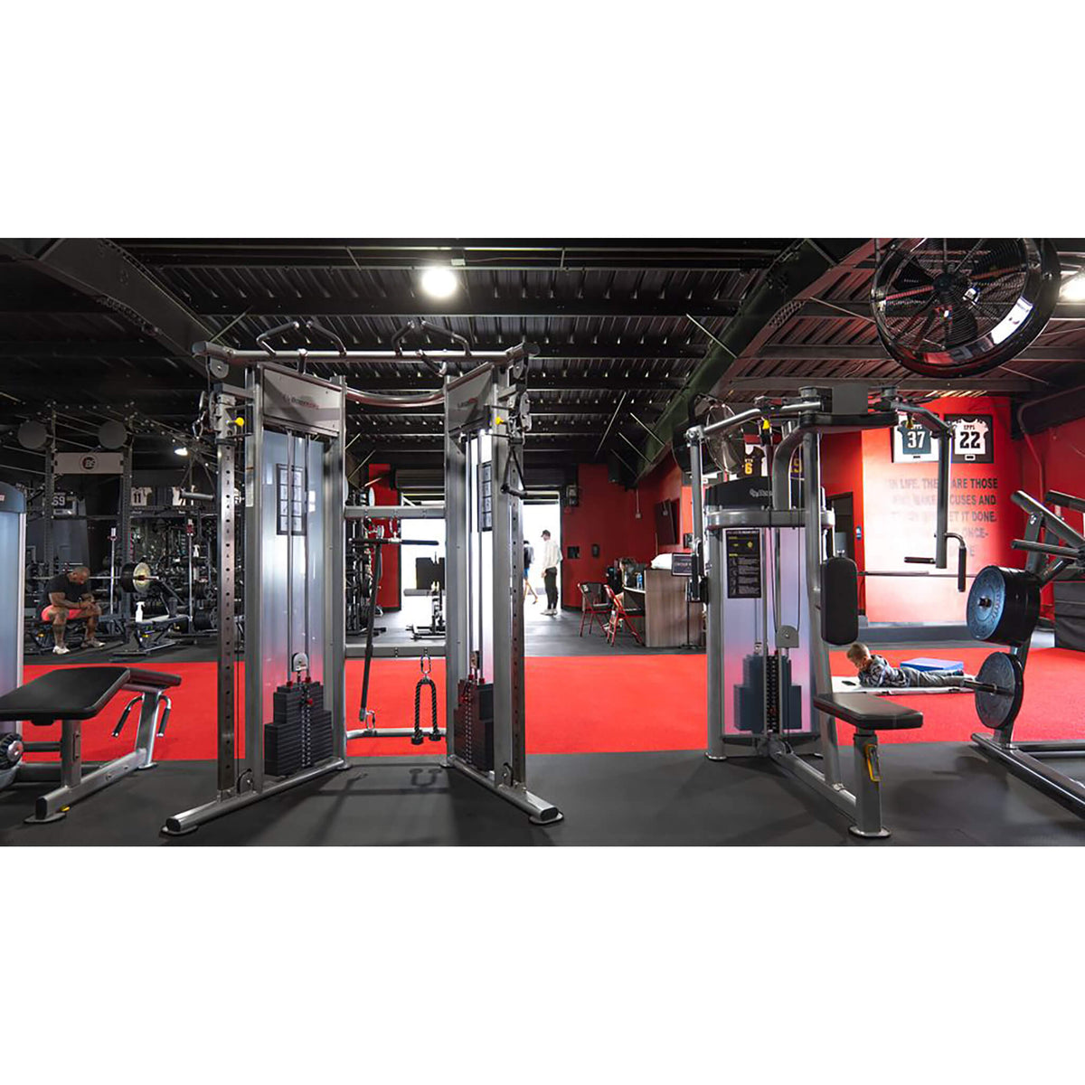 bodykore pectoral fly machine at gym